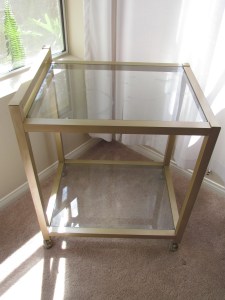 AFTER: Cleaned, sanded and painted. 