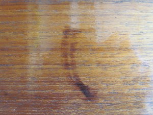 Desk 4 burn stain